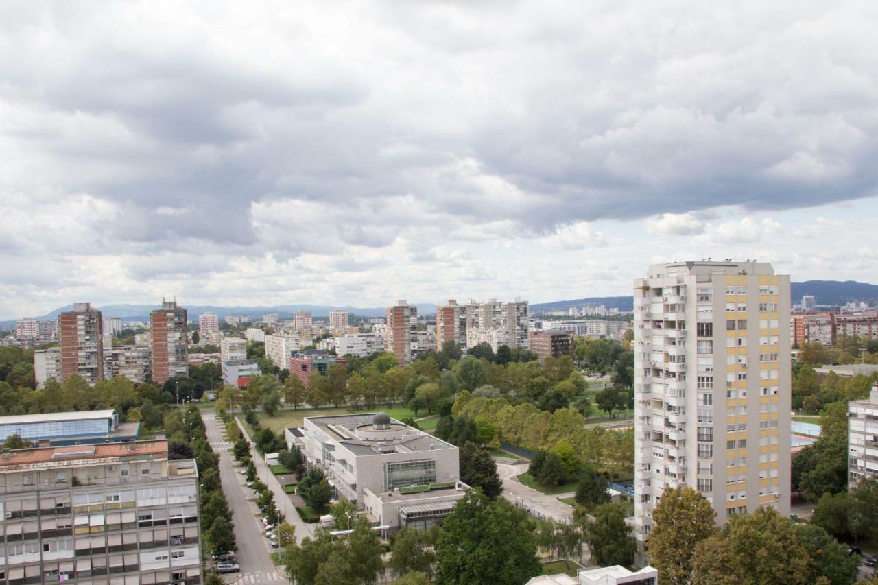 Penthouse “Sky 16” Studio Apartment Zagreb Eksteriør billede